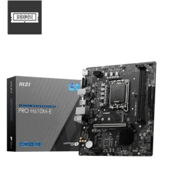 Placa Base MSI PRO H610M-E Socket 1700