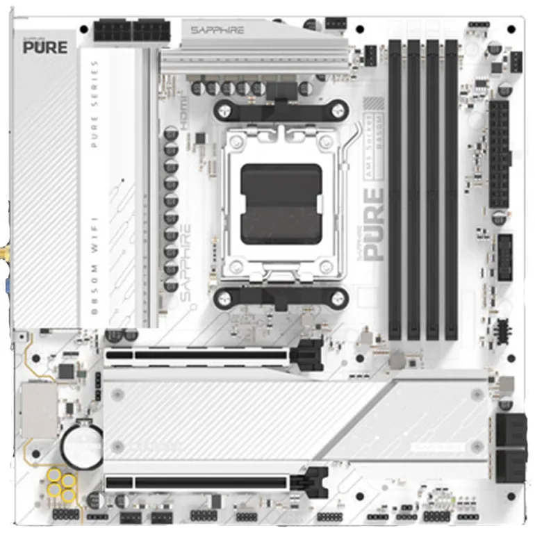 Placa Base Sapphire Pure B850M WIFI Socket AM5