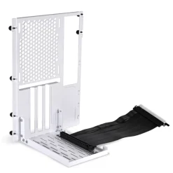 Soporte VGA Lian Li O11D-MINI PCIe 4.0 Vertical Blanco - Soporte VGA
