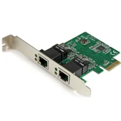 Startech Adaptador PCI-E 2 Puertos Gigabit - Tarjeta de Red