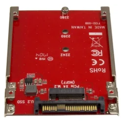 Startech Conversor PCI Express M.2 a U.2 SFF8639 Para SSD NVMe M.2 - Tarjeta Adaptador