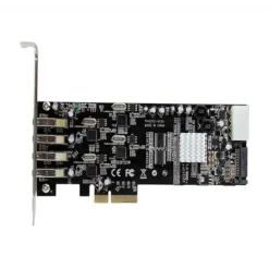 Startech Tarjeta PCI-Ex 4 Puertos USB 3.0 UASP - Adaptador