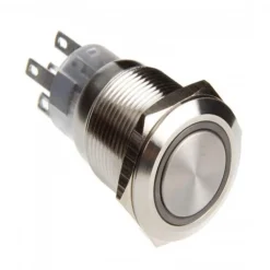 Switch DimasTech 19mm - LED Naranja