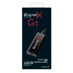 Tarjeta de Sonido Creative Sound Blaster X G1 7.1 Negro