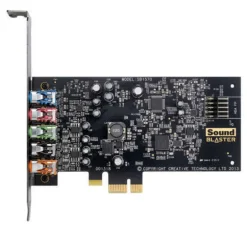 Tarjeta de Sonido Creative Ative Sound Blaster Audigy FX PCIE