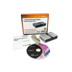 Tarjeta de Sonido Startech USB 7.1 con Audio Digital SPDIF