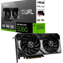 Tarjeta Gráfica Asus Dual GeForce RTX 5060 8GB OC GDDR7 DLSS4