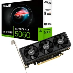 Tarjeta Gráfica Asus GeForce RTX 5060 LP BRK OC Edition 8GB GDDR7 DLSS4
