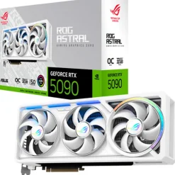 Tarjeta Gráfica Asus ROG Astral GeForce RTX 5090 White OC Edition 32GB GDDR7 DLSS4
