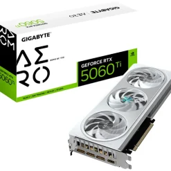 Tarjeta Gráfica Gigabyte GeForce RTX 5060 Ti AERO OC 16GB GDDR7 DLSS4