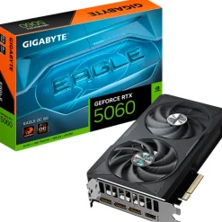 Tarjeta Gráfica Gigabyte GeForce RTX 5060 EAGLE OC 8GB GDDR7 DLSS4
