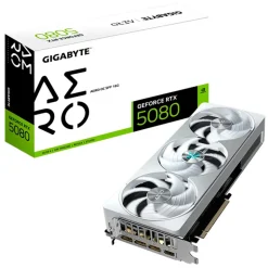 Tarjeta Gráfica Gigabyte GeForce RTX 5080 AERO OC SFF 16GB GDDR7 DLSS4