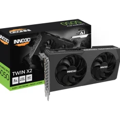 Tarjeta Gráfica INNO3D GeForce RTX 5050 TWIN X2 8GB GDDR6 DLSS4