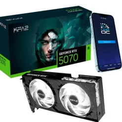 Tarjeta Gráfica KFA2 GeForce RTX 5070 1-Click OC 12GB GDDR7 DLSS4