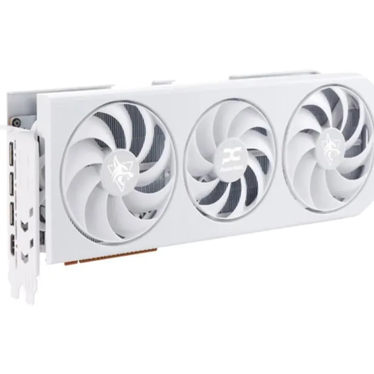 Tarjeta Gráfica Powercolor Hellhound Spectral AMD Radeon RX 9070 XT White 16GB GDDR6