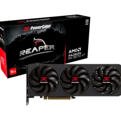 Tarjeta Gráfica PowerColor Reaper AMD Radeon RX 9070 XT 16GB GDDR6