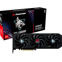 Tarjeta Gráfica Powercolor Hellhound AMD Radeon RX 9060 XT OC 16GB GDDR6