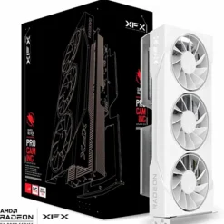 Tarjeta Gráfica XFX Swift AMD Radeon RX 9060 XT OC Gaming Edition White 16GB GDDR6