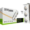 Tarjeta Gráfica Zotac Gaming GeForce RTX 5070 Ti SOLID CORE OC White Edition 16GB GDDR7 DLSS4
