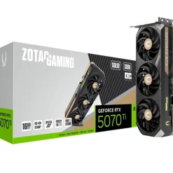 Tarjeta Gráfica Zotac Gaming GeForce RTX 5070 Ti SOLID CORE OC 16GB GDDR7 DLSS4