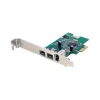 Tarjeta PCI Express Startech 3 Puertos FireWire 1394 1a 2b