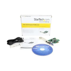 Tarjeta PCI Express Startech 3 Puertos FireWire 1394 1a 2b