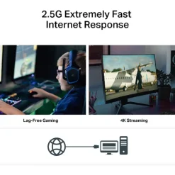 Tarjeta Red TP-Link TX201 PCI Express 2.5GBs