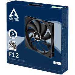 Ventilador Arctic F12 120mm Negro