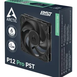 Ventilador Arctic P12 Pro PST 120mm Negro