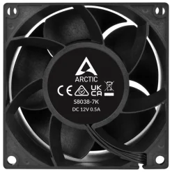 Ventilador Arctic S8038-7K 80mm Negro