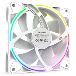 Ventilador be quiet! Light Wings ARGB 120mm Triple Pack Blanco