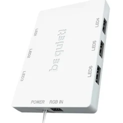 Ventilador be quiet! Light Wings ARGB 120mm Triple Pack Blanco