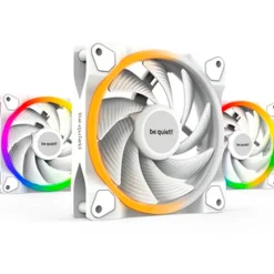 Ventilador be quiet! Light Wings ARGB 120mm Triple Pack HS Blanco