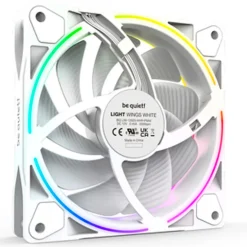 Ventilador be quiet! Light Wings ARGB 120mm Triple Pack HS Blanco