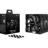 Ventilador be quiet! Pure Wings 3 140mm Triple Pack Negro