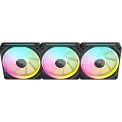 Ventilador Corsair iCUE LINK LX120 RGB 120mm PWM Triple Pack Negro