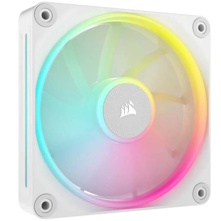 Ventilador Corsair iCUE LINK LX120 RGB 120mm PWM Blanco