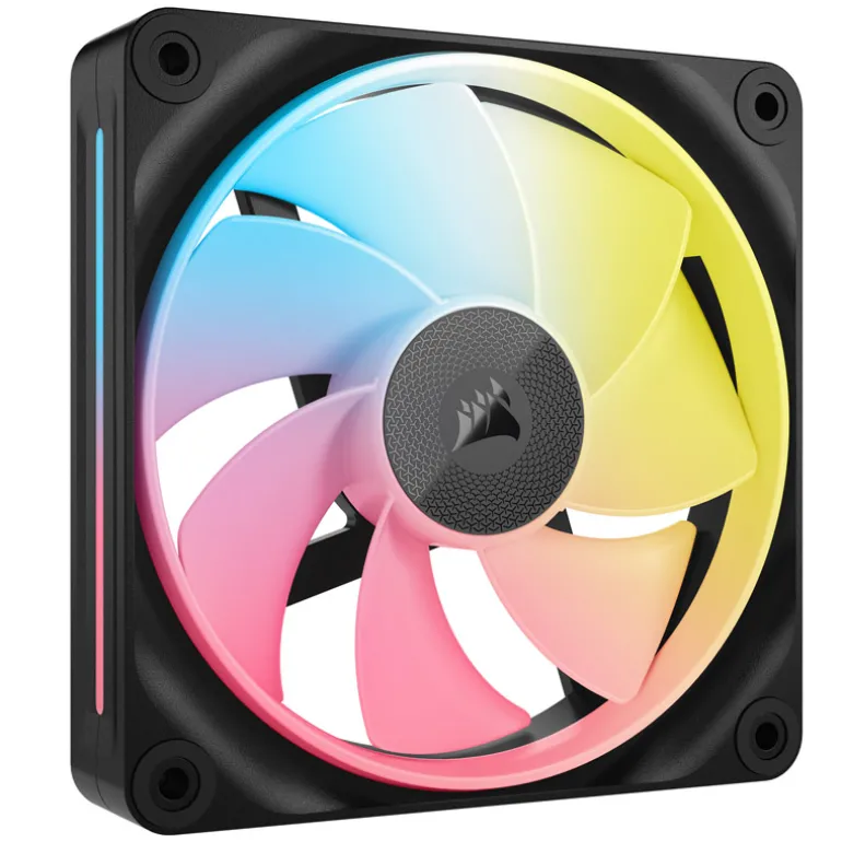 Ventilador Corsair iCUE LINK LX120-R Reverse RGB PWM 120mm Triple Pack Negro