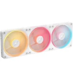 Ventilador Corsair iCUE LINK LX120-R Reverse RGB PWM 120mm Triple Pack Blanco