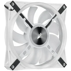 Ventilador Corsair iCUE QL140 RGB PWM Kit Lightning Node Core Dual Fan Blanco 140mm