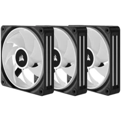 Ventilador Corsair QX120 RGB 120mm Triple Pack Negro