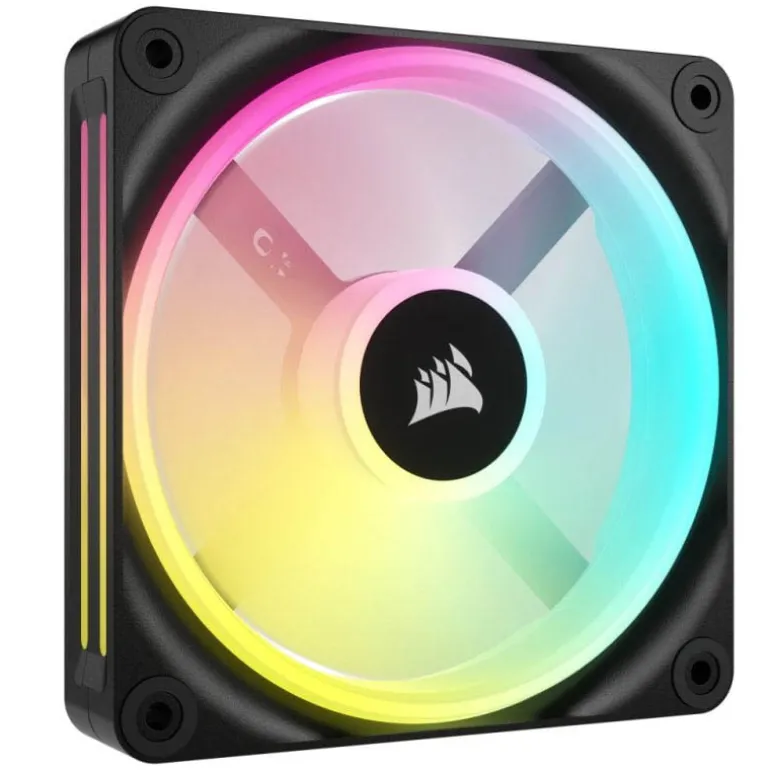 Ventilador Corsair QX120 RGB 120mm Triple Pack Negro