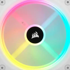 Ventilador Corsair QX140 RGB 140mm Doble Pack Blanco