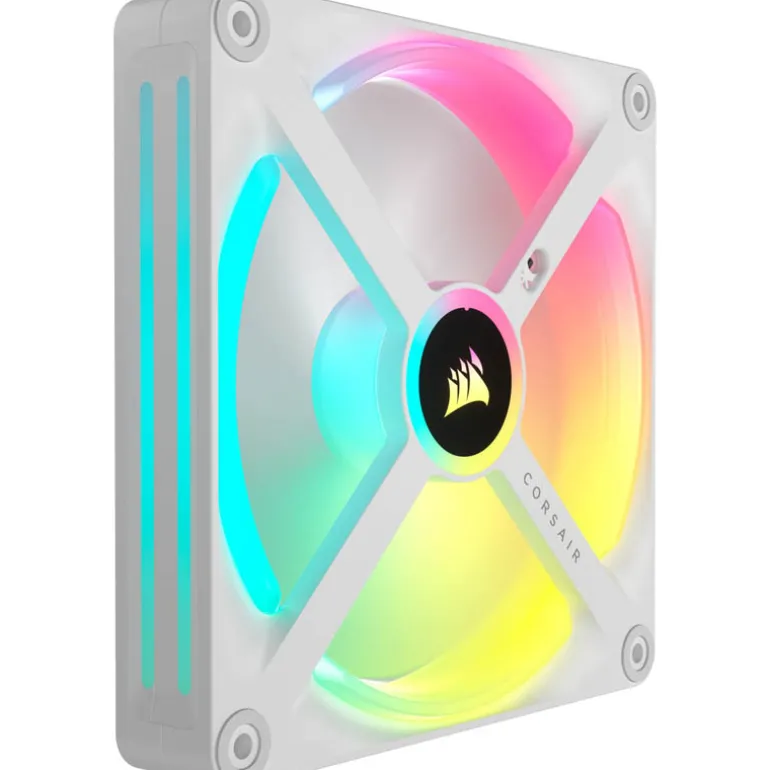 Ventilador Corsair QX140 RGB 140mm Doble Pack Blanco