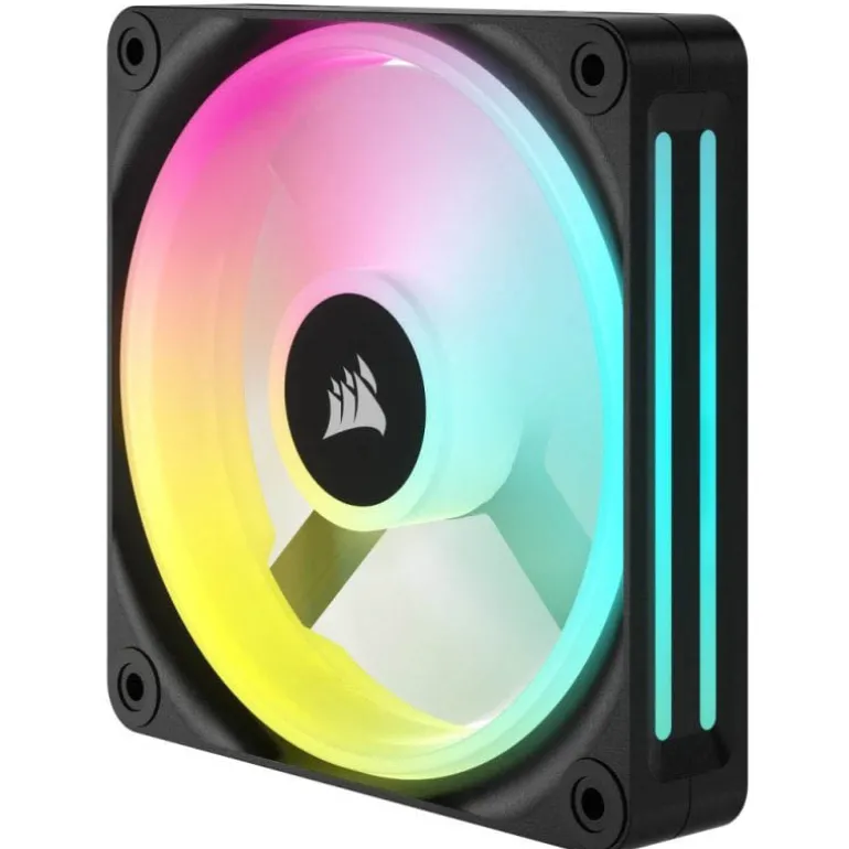 Ventilador Corsair QX140 RGB 140mm Doble Pack Negro