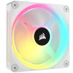 Ventilador Corsair QX120 RGB 120mm Blanco
