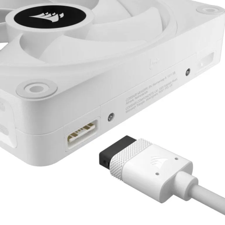 Ventilador Corsair QX120 RGB 120mm Blanco