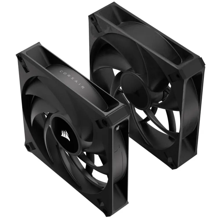 Ventilador Corsair RS140 MAX PWM 140mm Doble Pack Negro