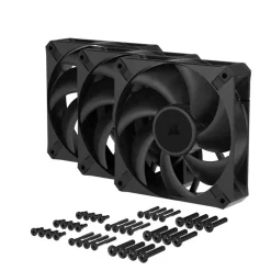 Ventilador Corsair RS120 MAX PWM 120mm Triple Pack Negro
