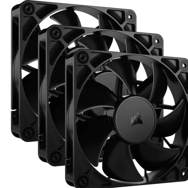 Ventilador Corsair RS120 PWM 120mm Triple Pack Negro